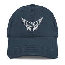 Load image into Gallery viewer, SPREAD MY WINGS Distressed Dad Hat
