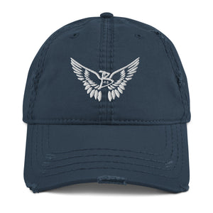 SPREAD MY WINGS Distressed Dad Hat